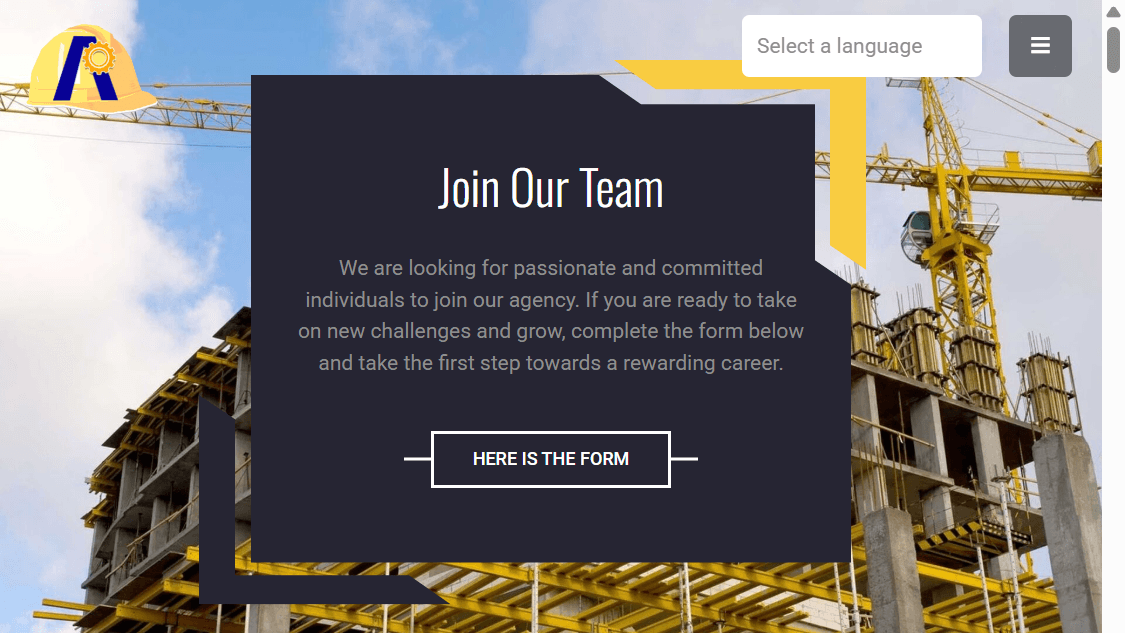 Captura del sitio web de Absolute Labor